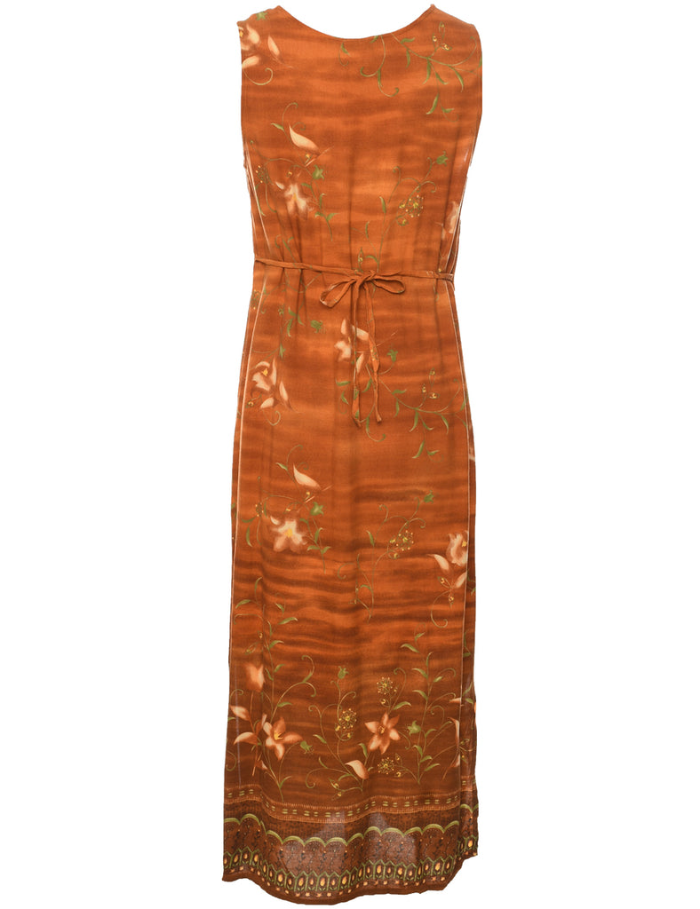 Floral Print Dress - M