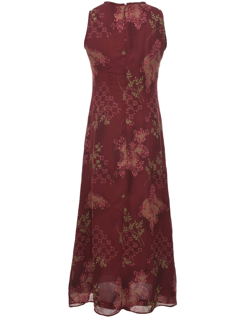 Floral Print Dress - M