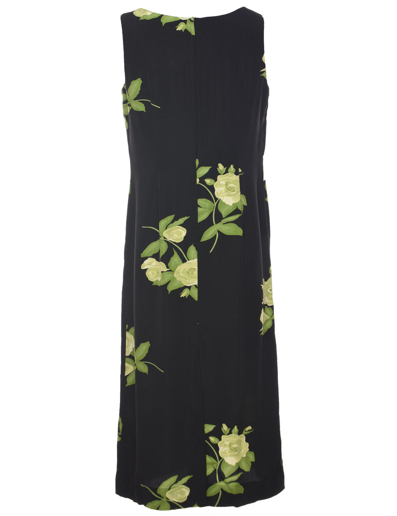 Floral Print Dress - M