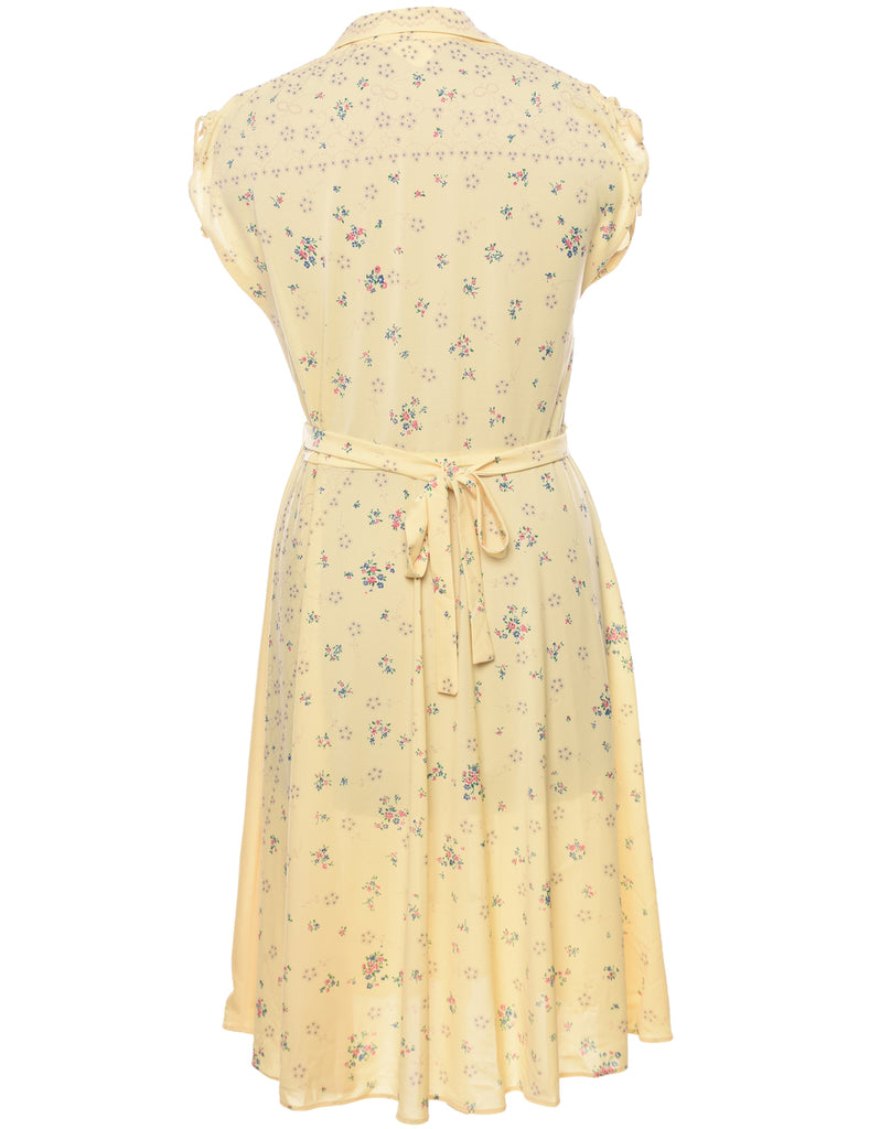 Floral Print Dress - M