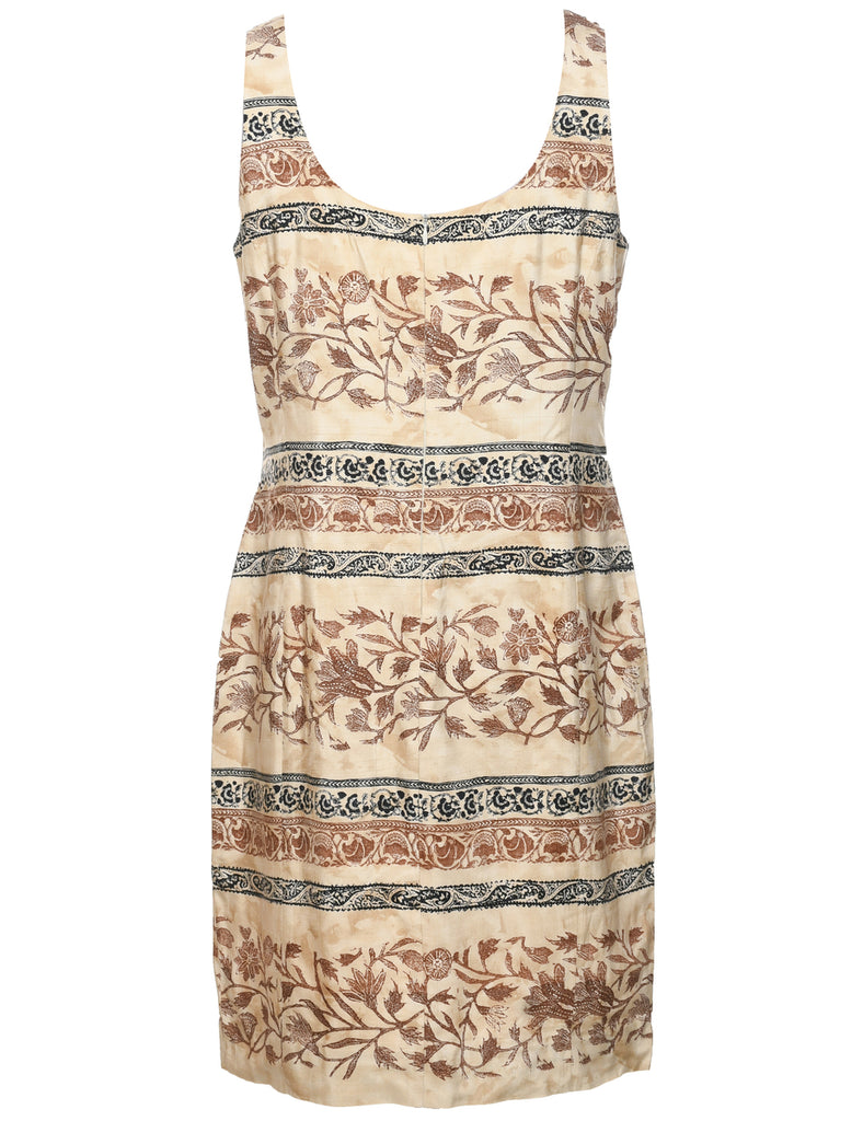 Floral Print Dress - M