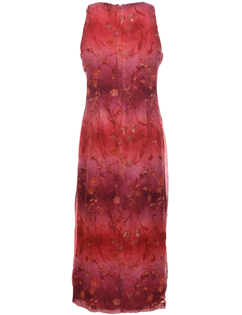 Floral Print Dress - M