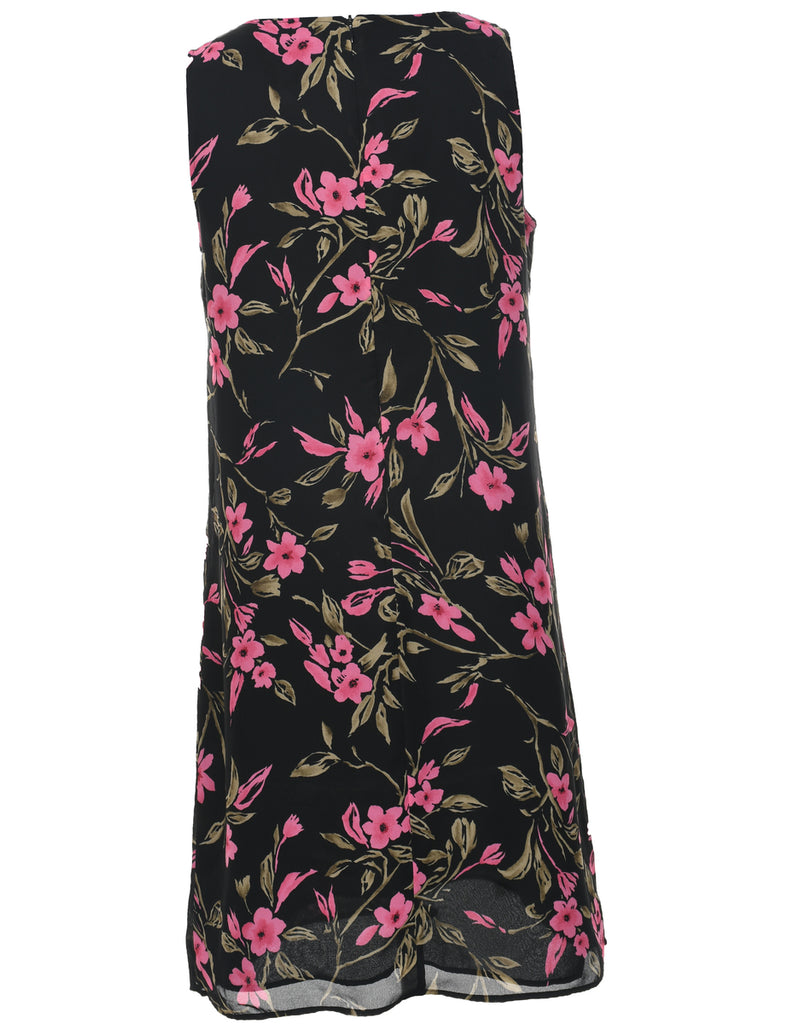 Floral Print Dress - M