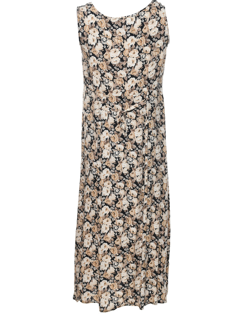 Floral Print Dress - M