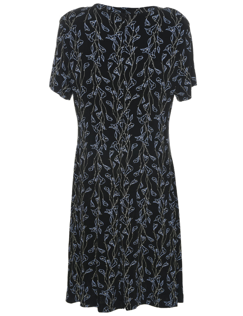Floral Print Dress - M