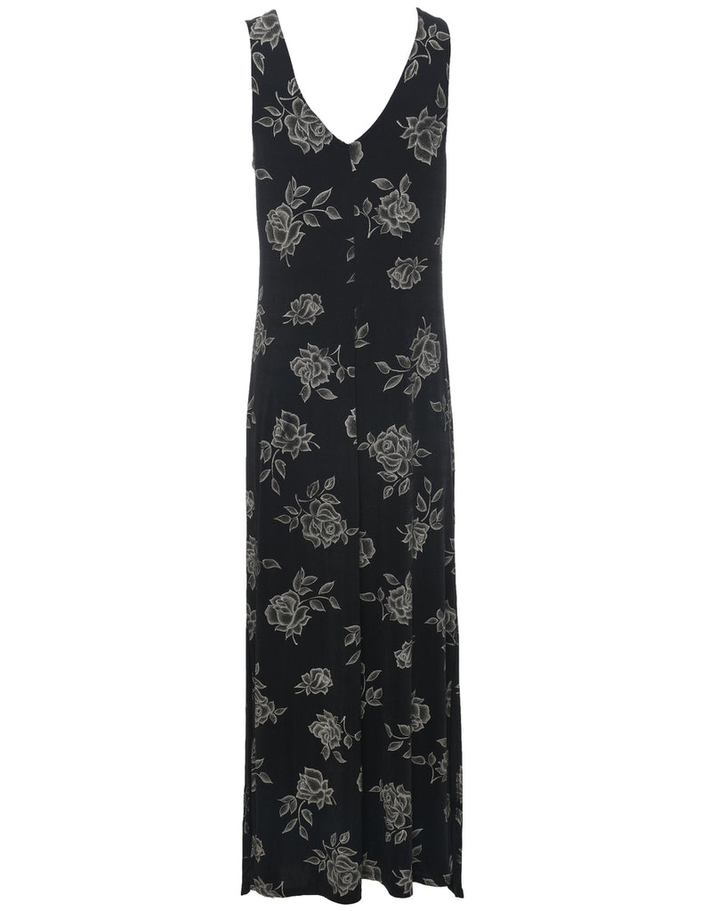 Floral Print Dress - M