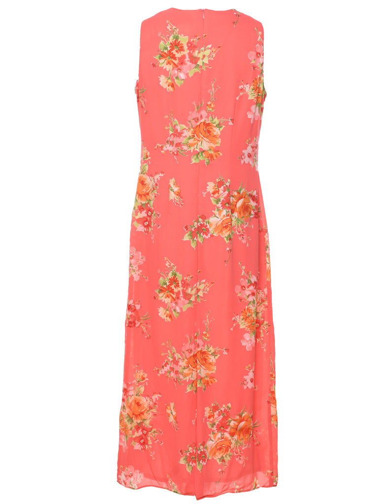 Floral Print Dress - M