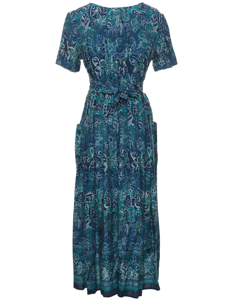 Floral Print Dress - M