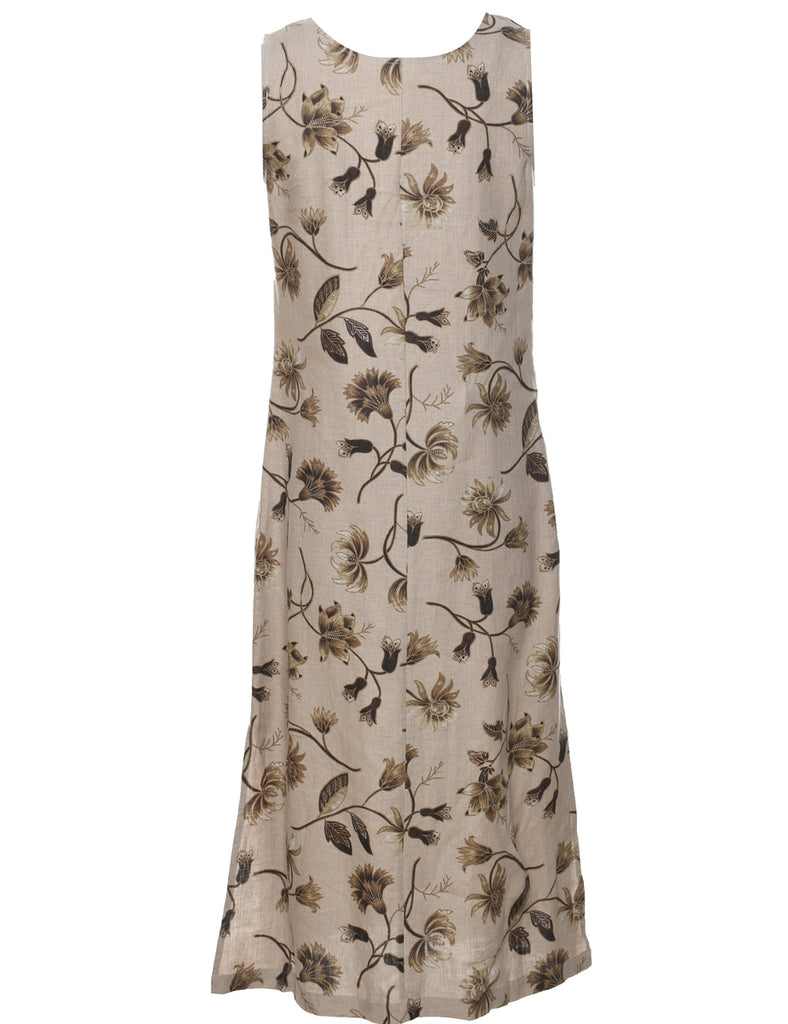 Floral Print Dress - M