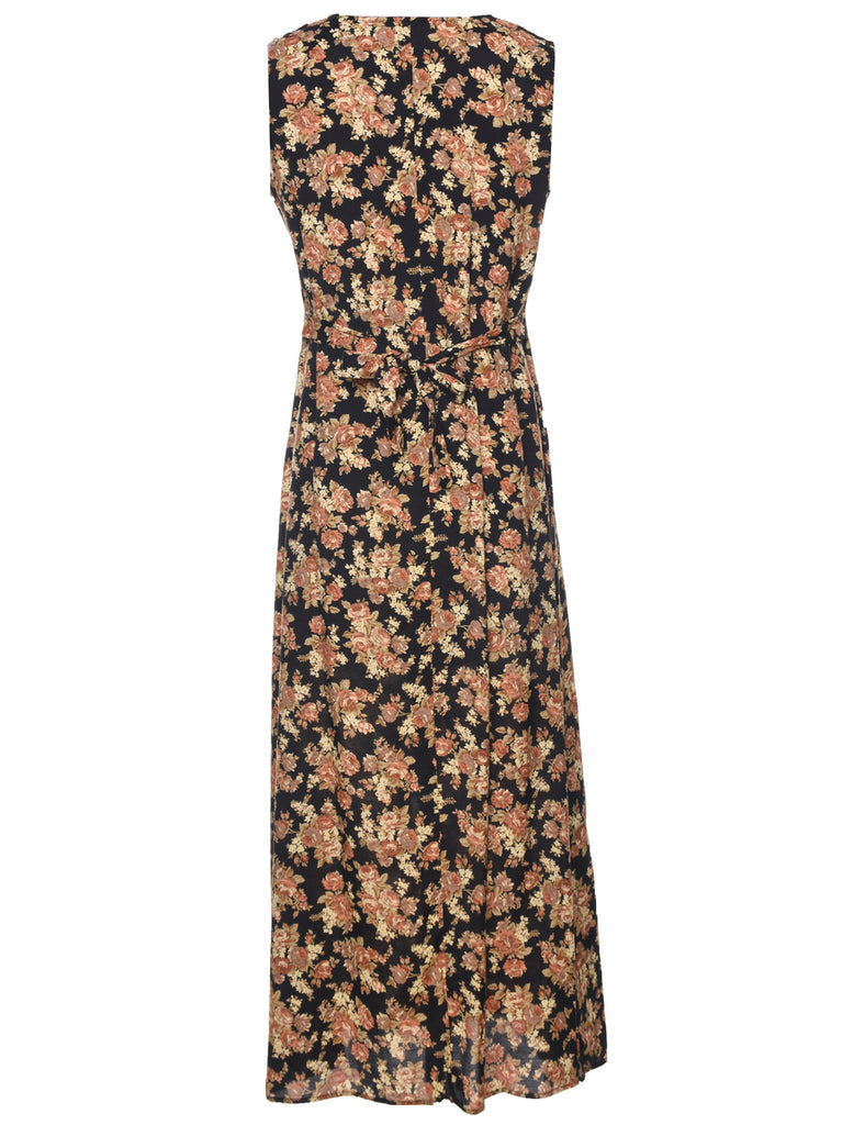 Floral Print Dress - M