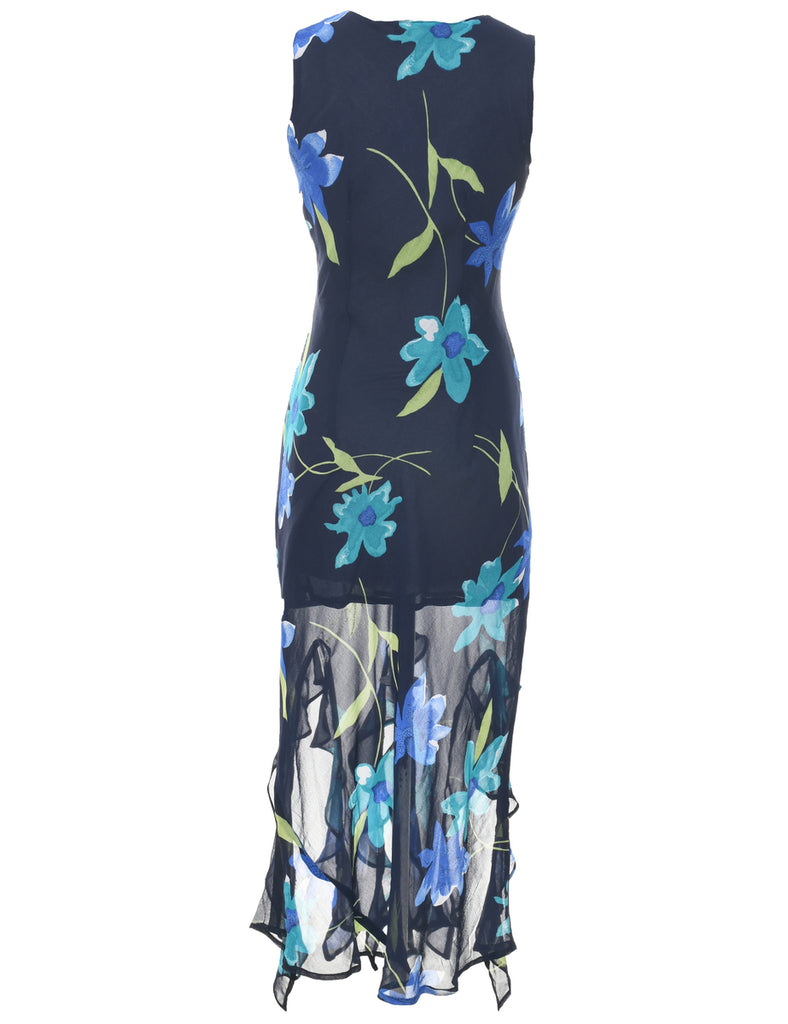 Floral Print Dress - M