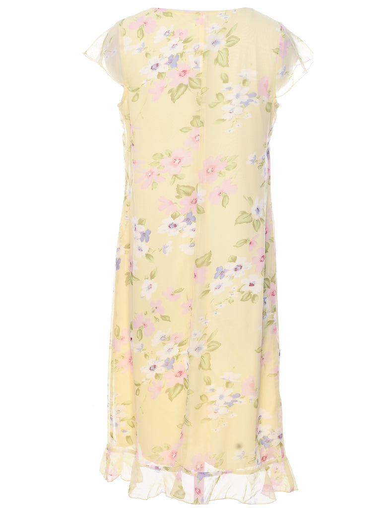 Floral Print Dress - M