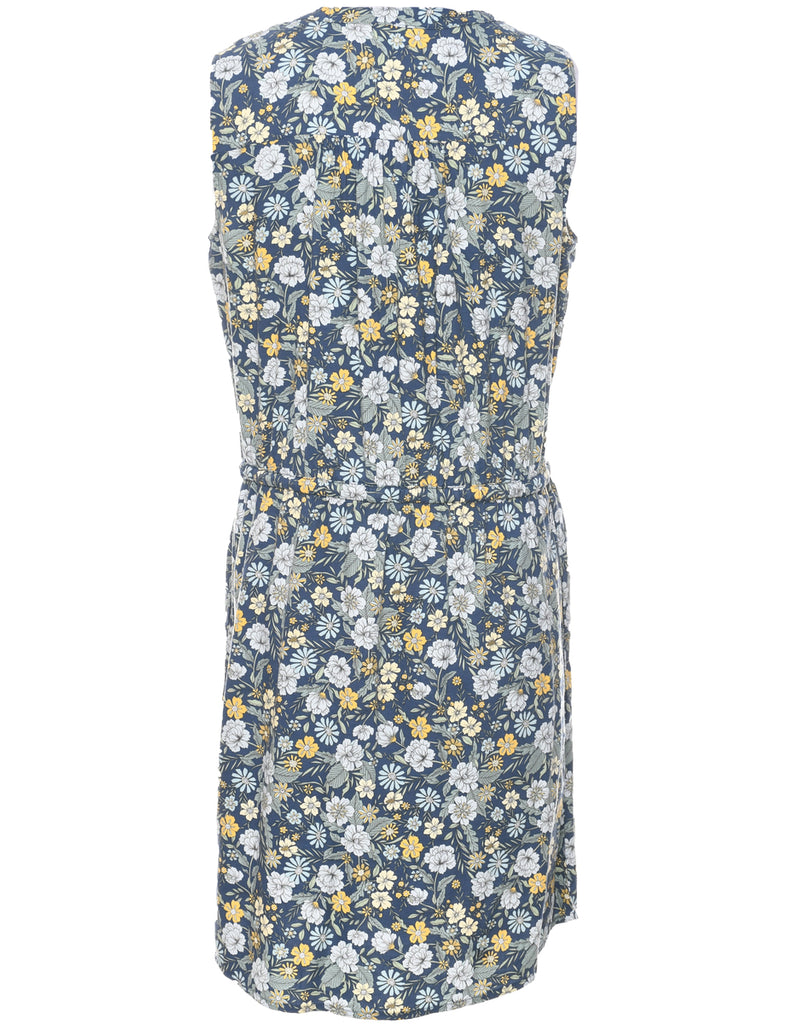 Floral Print Dress - M
