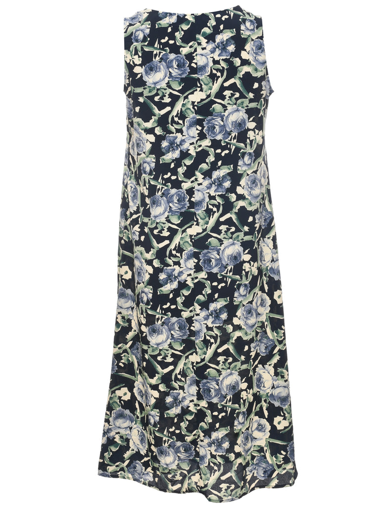Floral Print Dress - M