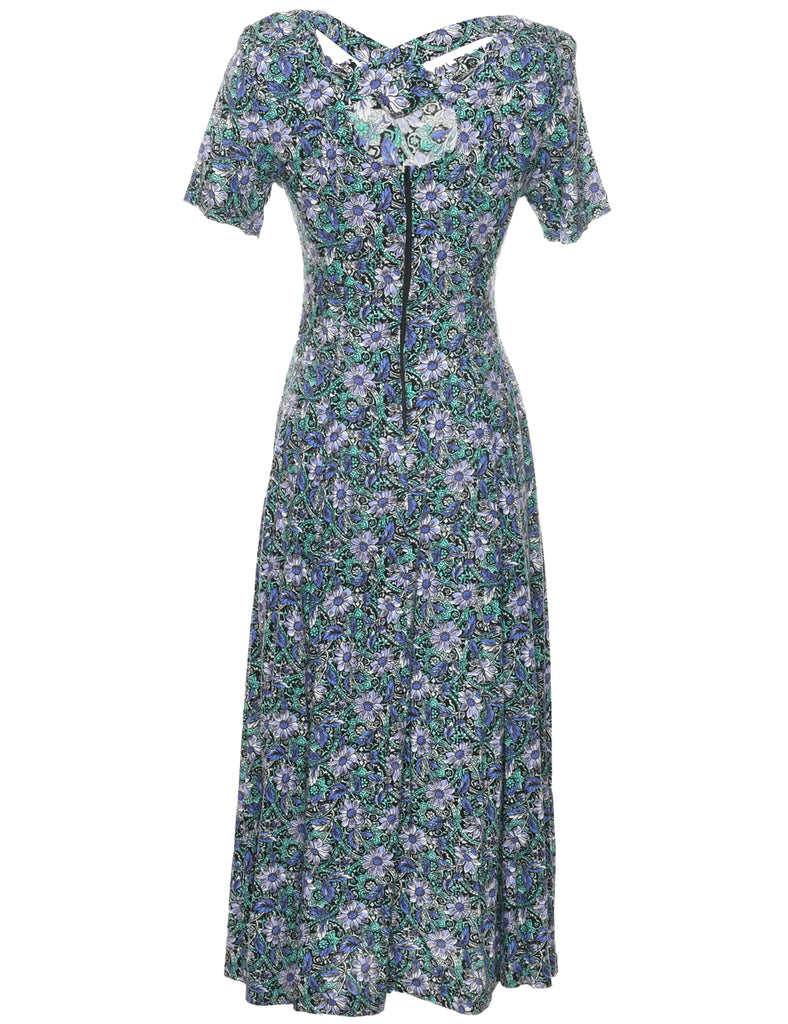 Floral Print Dress - XS