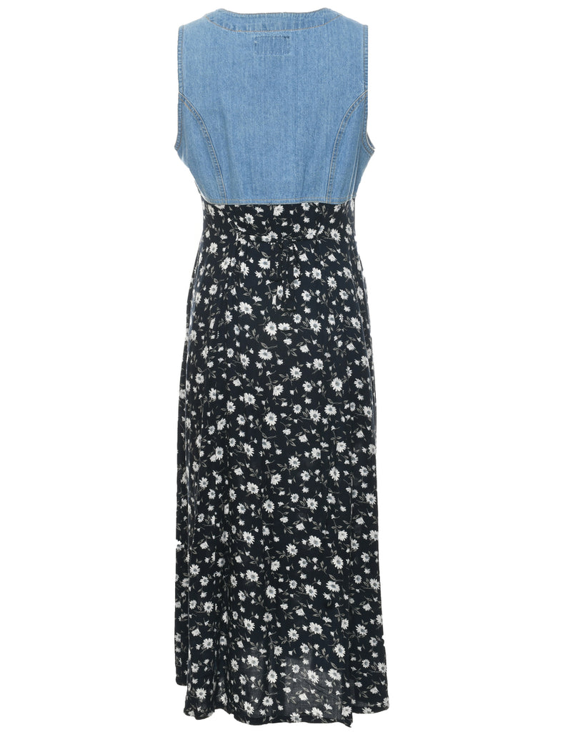 Floral Print Dress - M