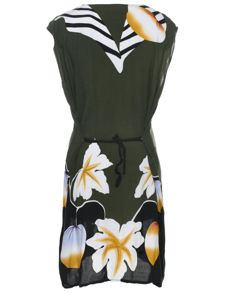 Floral Print Dress - XL