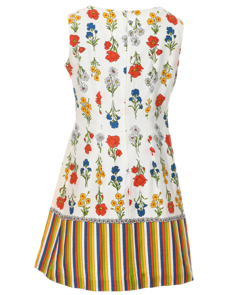 Floral Print Dress - M