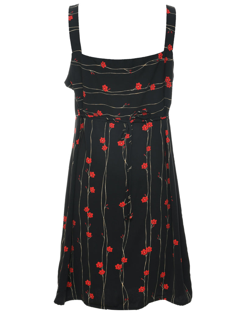 Floral Print Dress - L