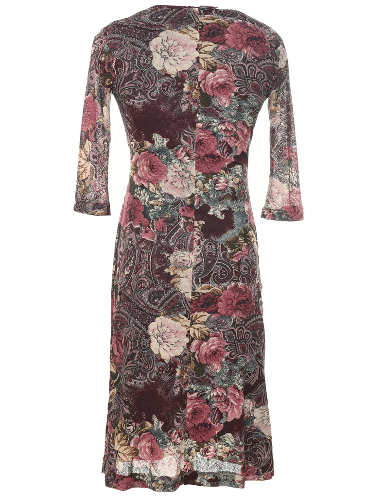 Floral Print Dress - S