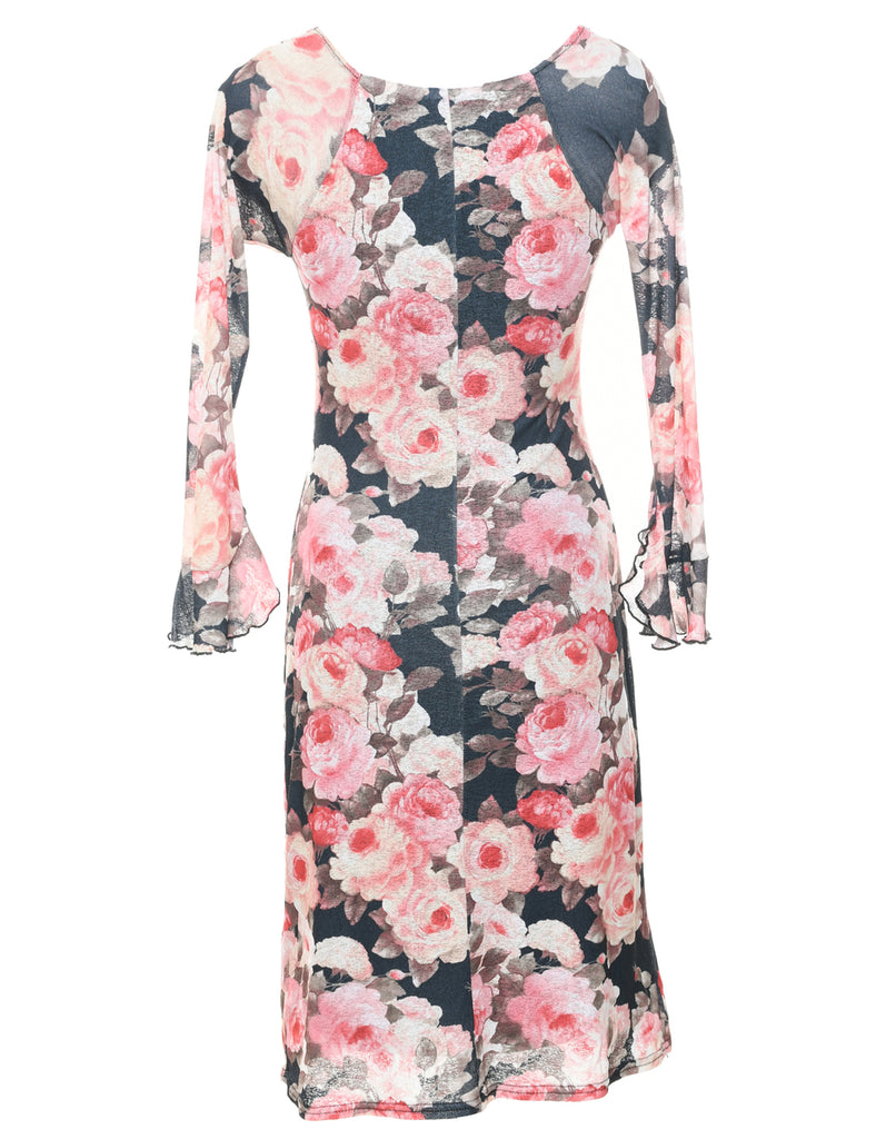 Floral Print Dress - XS