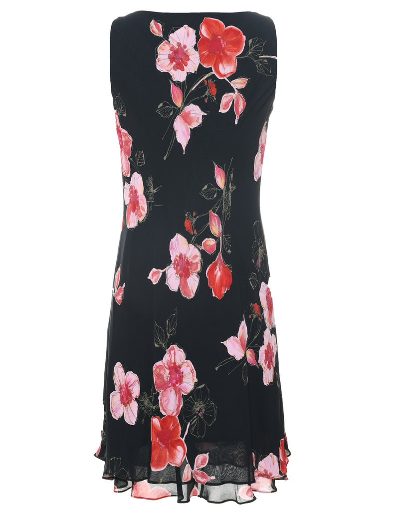 Floral Print Dress - M