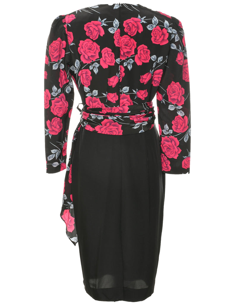 Floral Print Dress - M