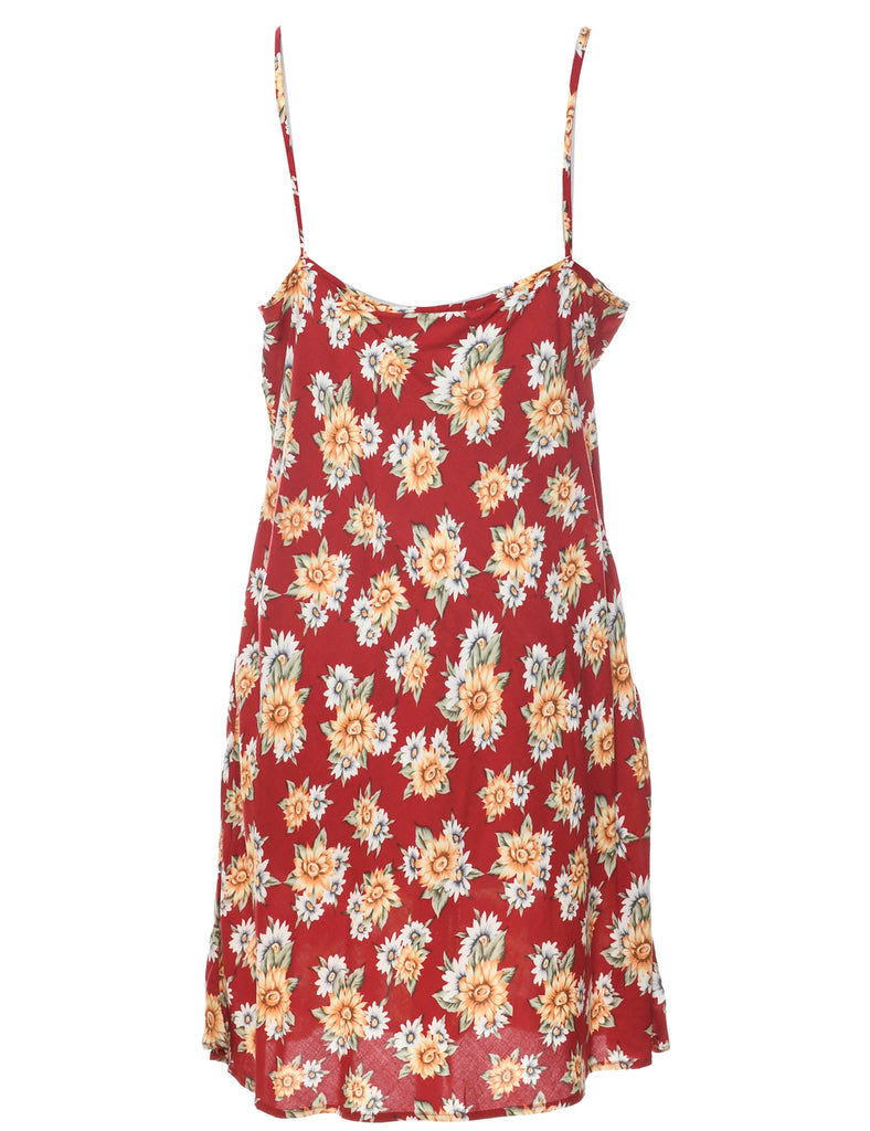 Floral Print Dress - M