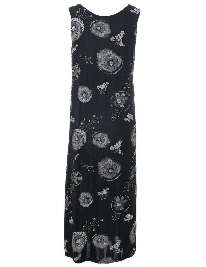 Floral Print Dress - M