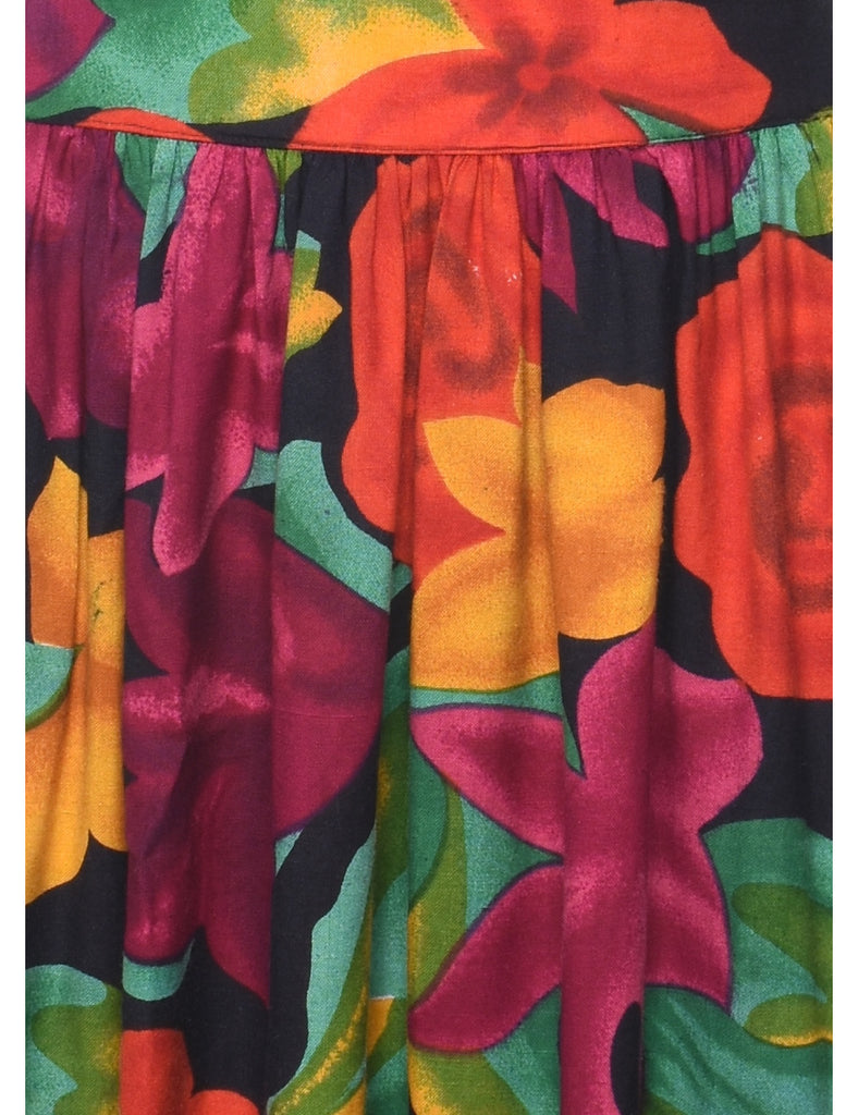 Floral Print Dress - S