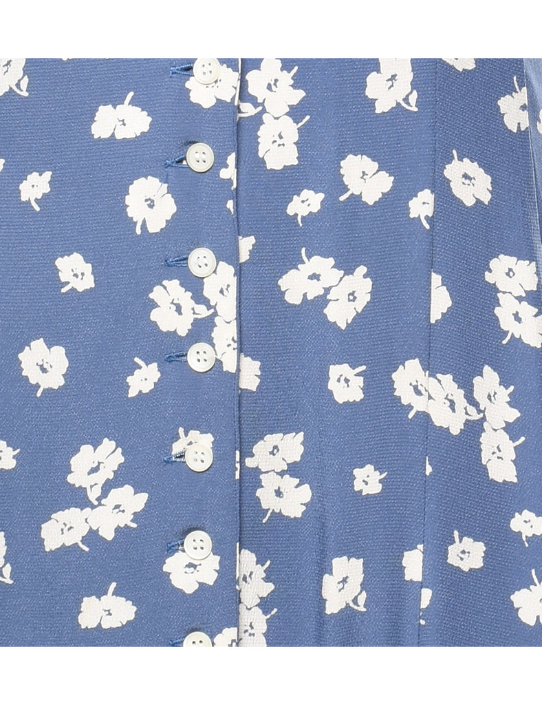Floral Print Dress - M