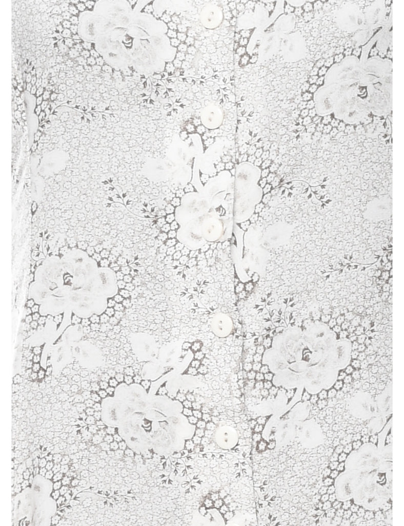 Floral Print Dress - M