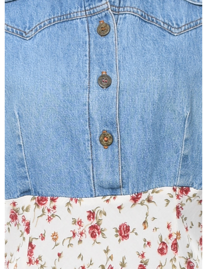 Floral Print Dress - M