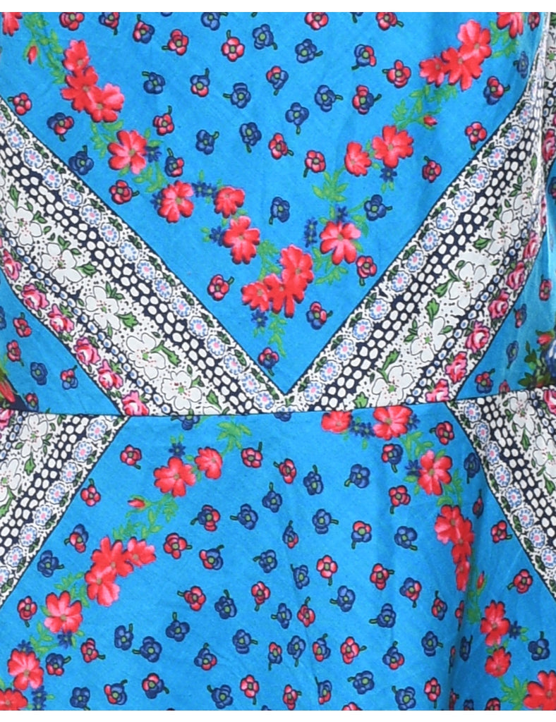 Floral Print Dress - M