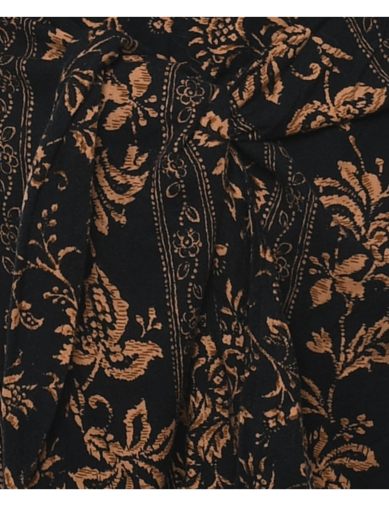 Floral Print Dress - M