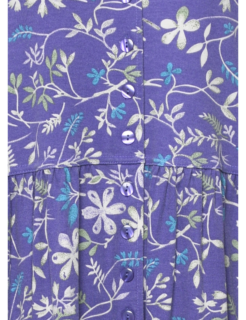 Floral Print Dress - XL