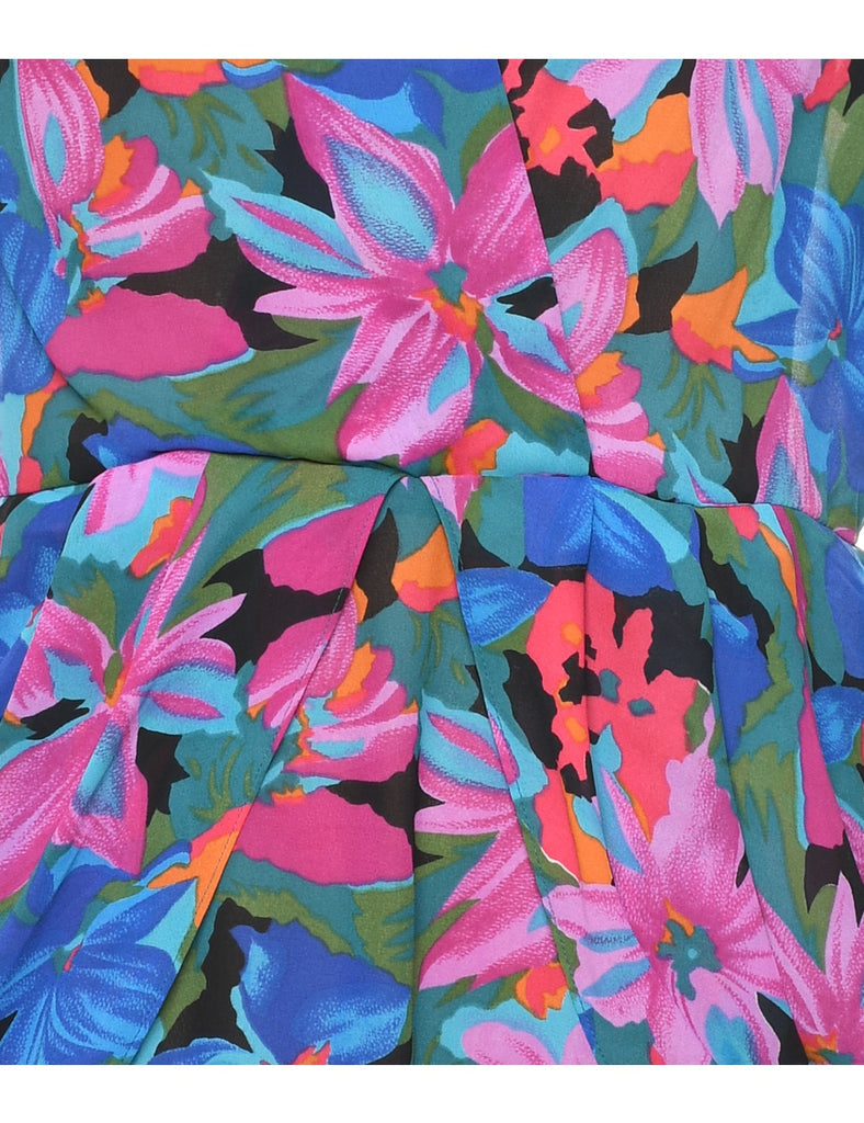 Floral Print Dress - XL