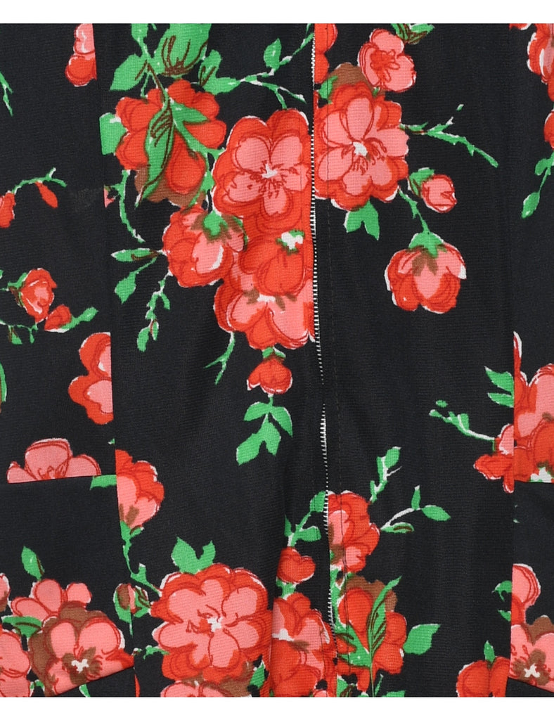 Floral Print Dress - XL