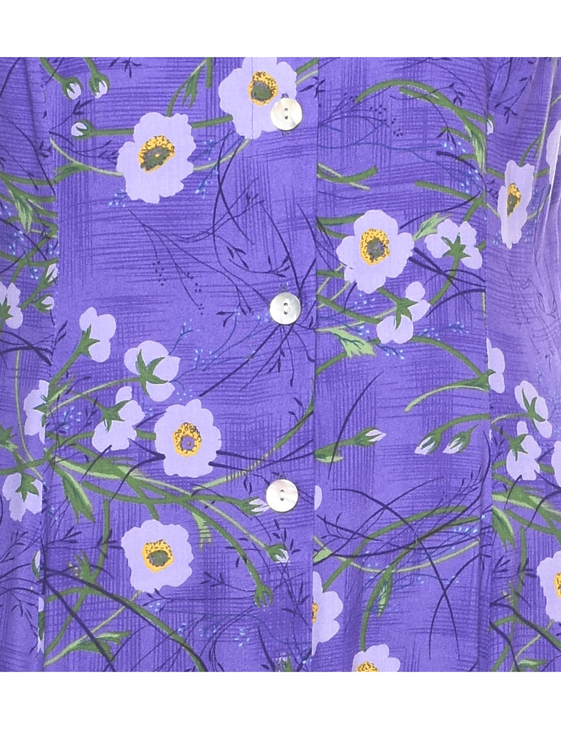 Floral Print Dress - M