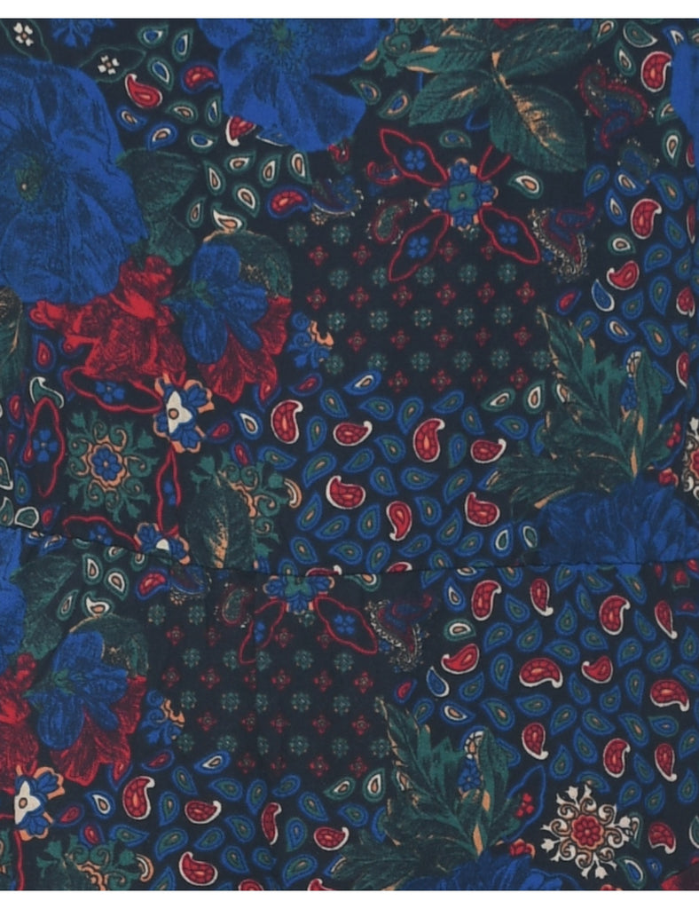Floral Print Dress - XL