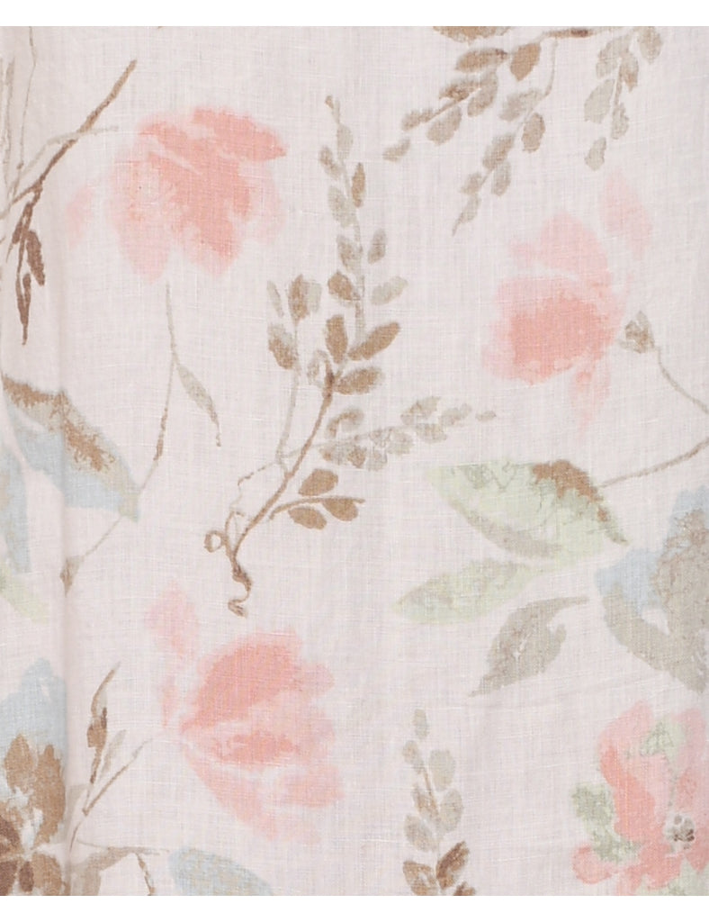 Floral Print Dress - XL