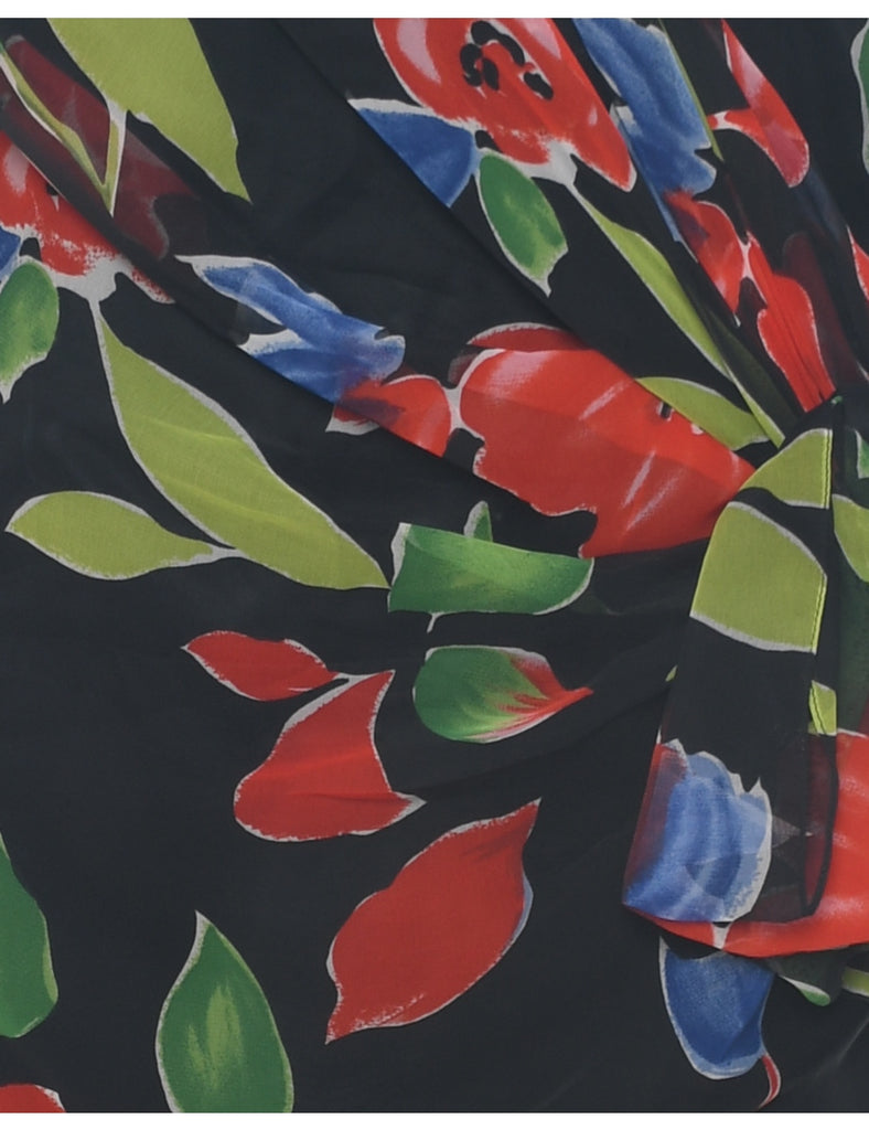 Floral Print Dress - XL