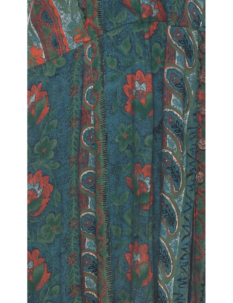 Floral Print Dress - XXL
