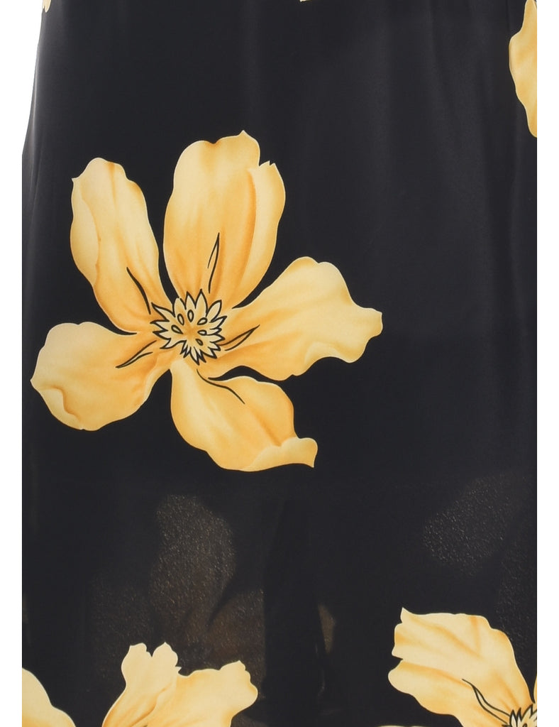 Floral Print Dress - M