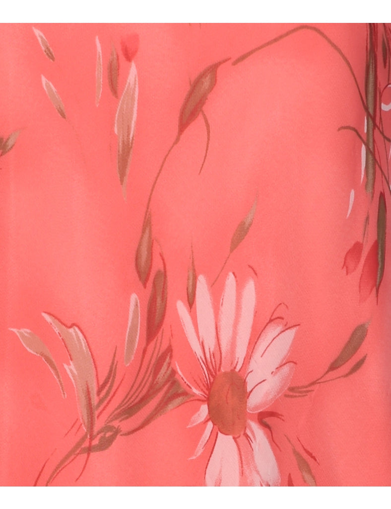 Floral Print Dress - M