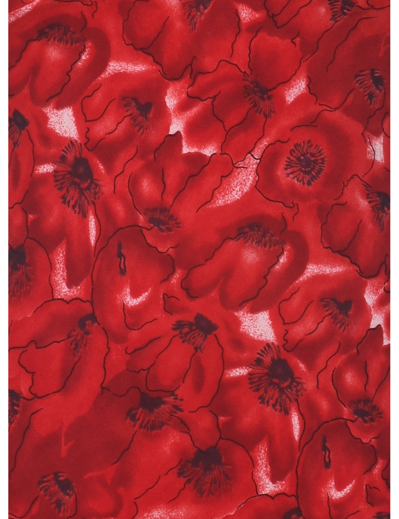 Floral Print Dress - M