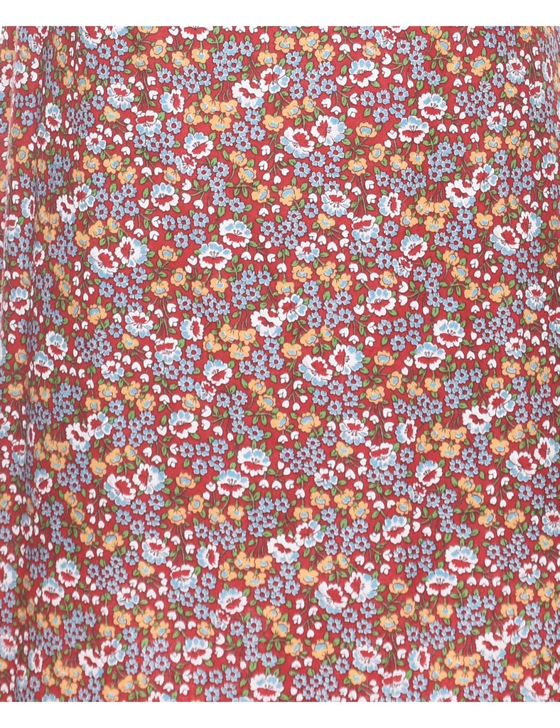 Floral Print Dress - M
