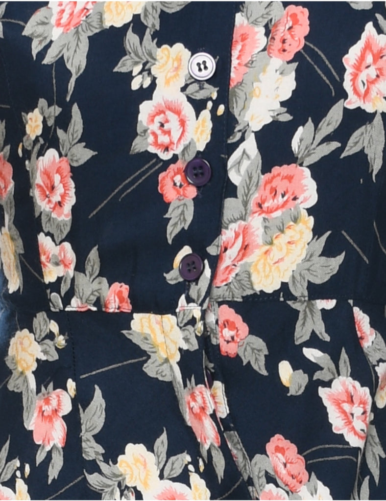 Floral Print Dress - S