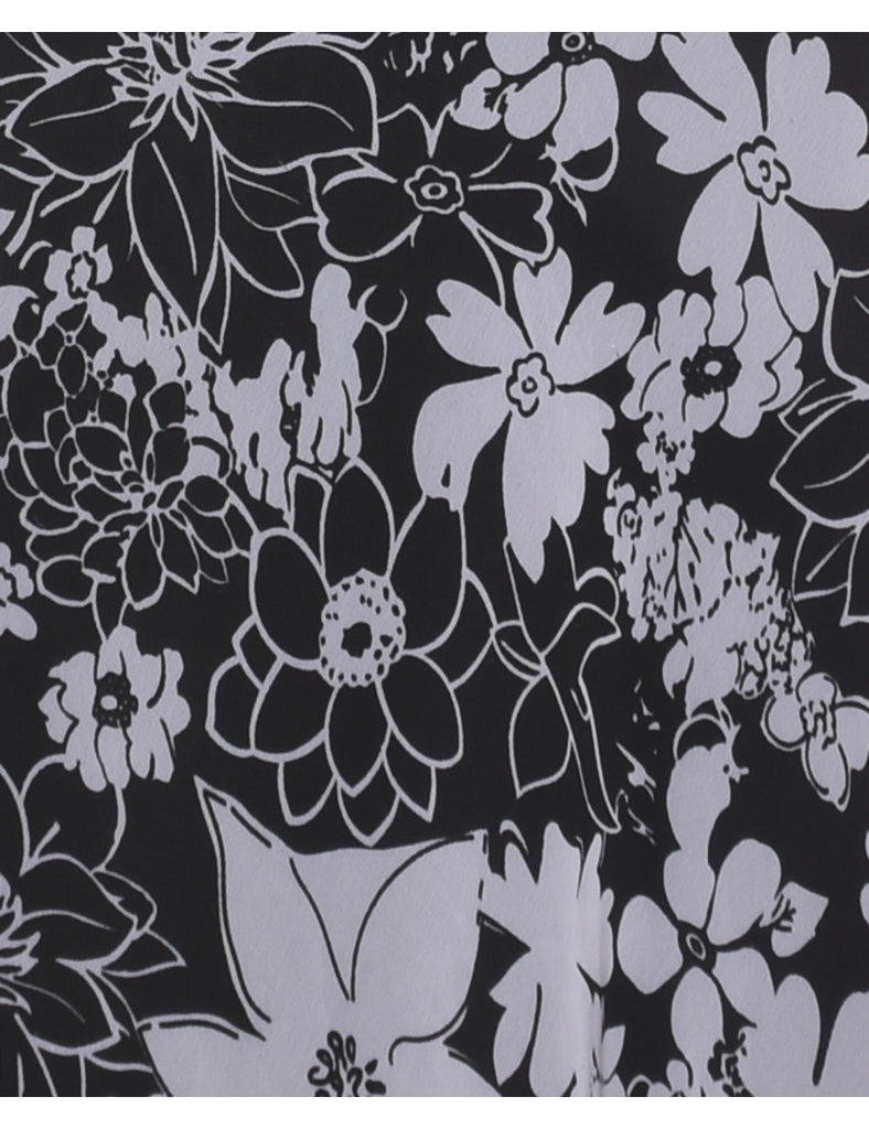 Floral Print Dress - M