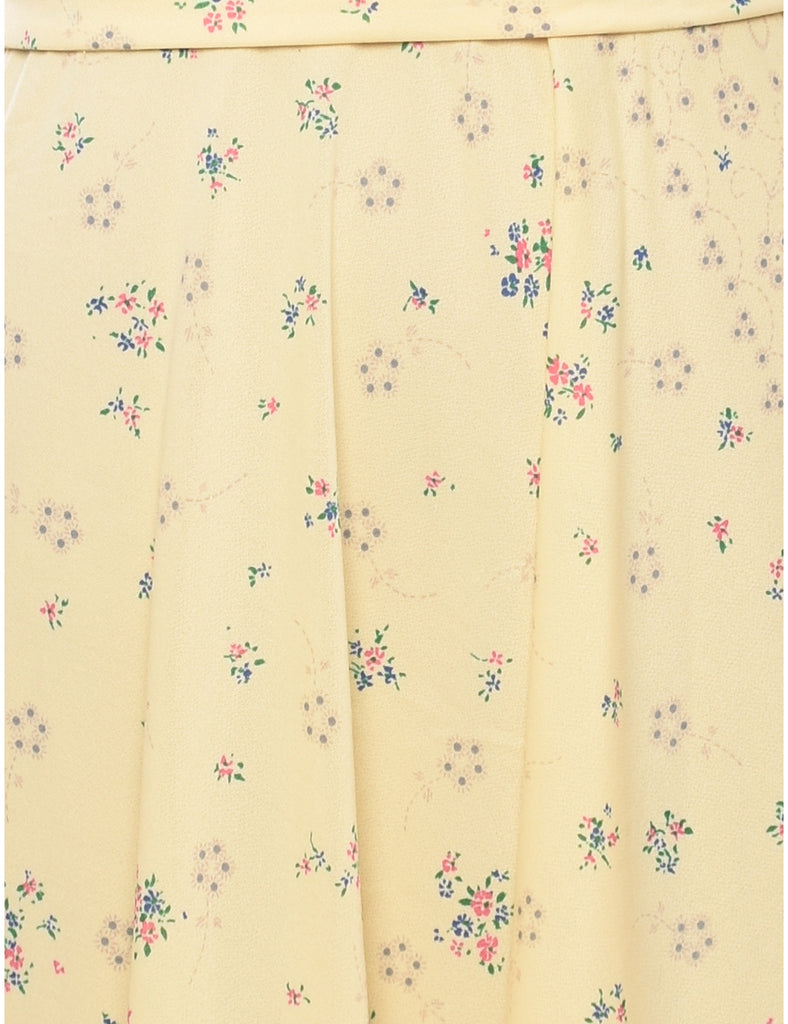 Floral Print Dress - M